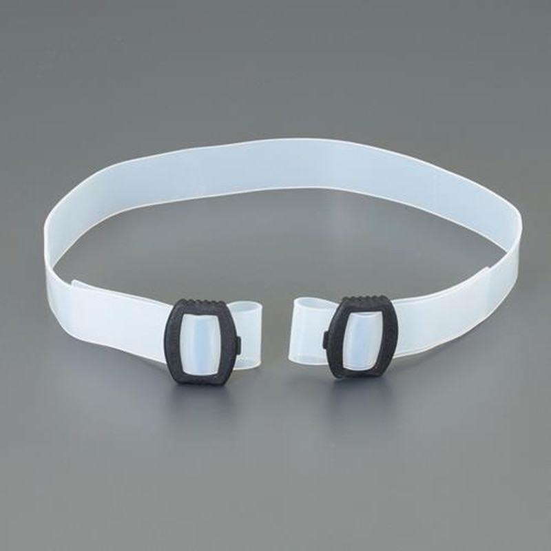 エスコ EA758CW-211 25mmシリコンゴムバンド(半透明) 1個(ご注文単位1個)【直送品】