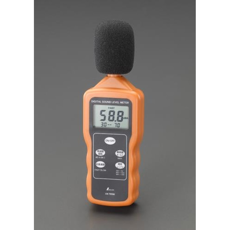 エスコ EA706CD-6 デジタル騒音計 1個(ご注文単位1個)【直送品】