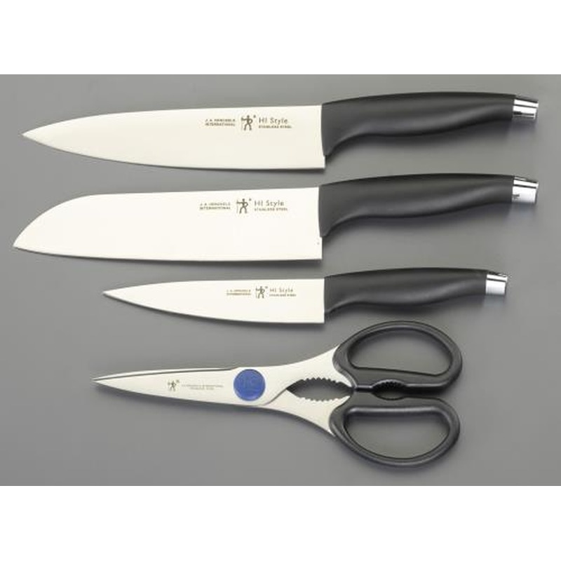 エスコ EA912HB-18 4丁包丁・はさみセット 1個(ご注文単位1個)【直送品】