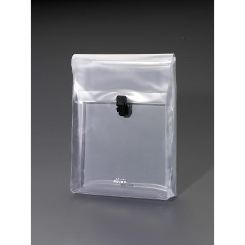 (まとめ）桜井 スターパックエコ 薄ネズ A4(大) W245×D50×H305mm 面ファスナータイプ 4穴 4φ A45DM 1パック(10枚)〔×3セット〕 たのめーる桜井 図面袋スターパックエコ 薄ネズ A4(大) W245×D50