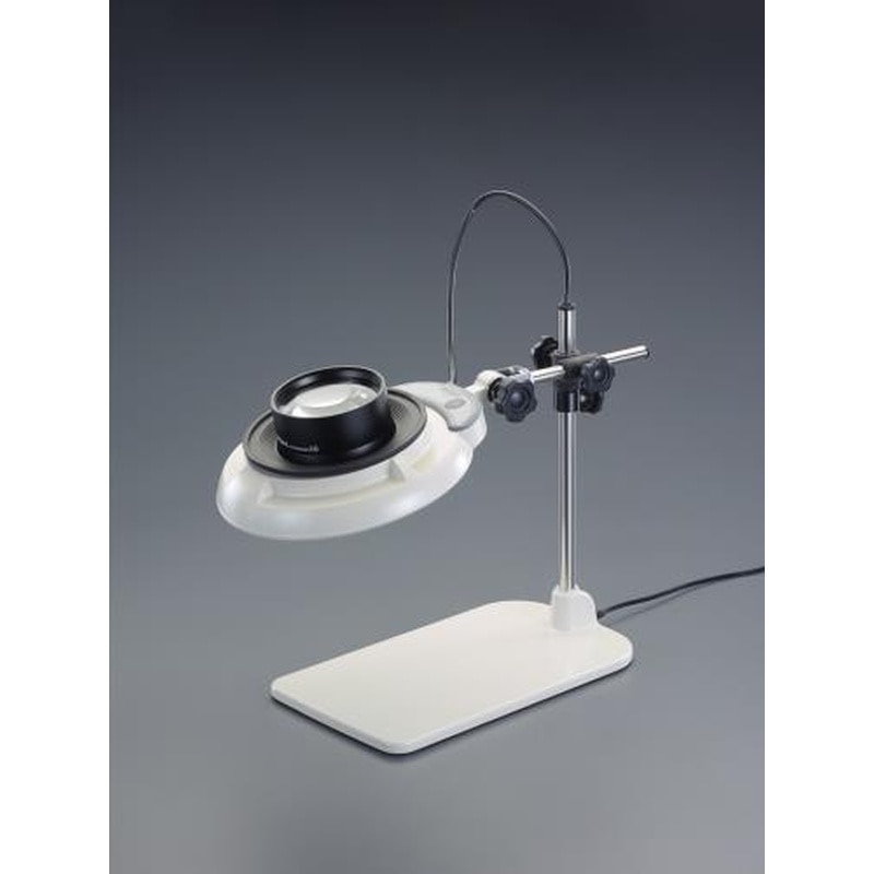 エスコ EA756TC-1B x3.0/130mm照明付拡大鏡 1個(ご注文単位1個)【直送品】