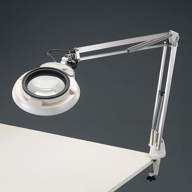 エスコ EA756TB-3B x10/85mm拡大鏡(LED照明付) 1個(ご注文単位1個)【直送品】