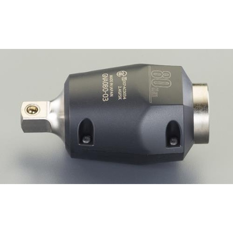 エスコ EA723JH-3 40-200N・m/1/2”DRトルクレンチアダプター 1個（ご注文単位1個）【直送品】