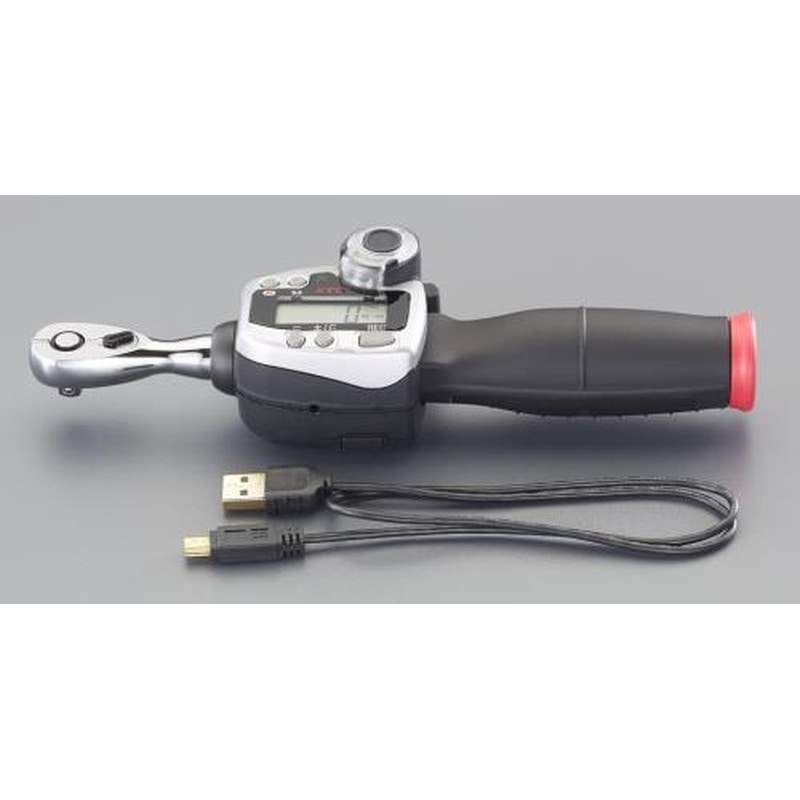 エスコ EA723JH-61 6-30N・m(1/4”DR)デジタルトルクレンンチ(USBタイプ) 1個（ご注文単位1個）【直送品】
