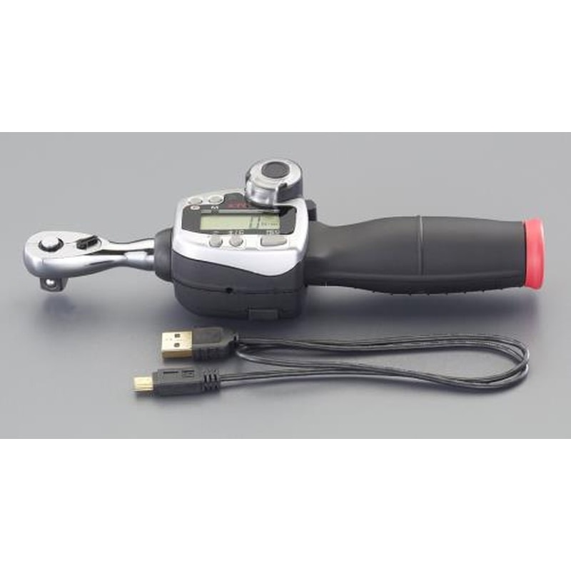 エスコ EA723JH-63 6-30N・m(3/8”DR)デジタルトルクレンンチ(USBタイプ) 1個（ご注文単位1個）【直送品】