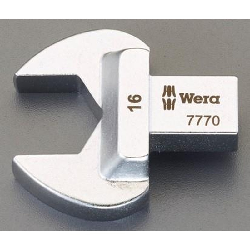 エスコ EA723VL-7 7㎜スパナヘッド(9x12㎜ジョイント用) 1個(ご注文単位1個)【直送品】