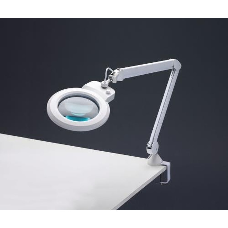 エスコ EA756TW-2B x2.25/170mmアームルーペ(56灯LEDライト付) 1個(ご注文単位1個)【直送品】