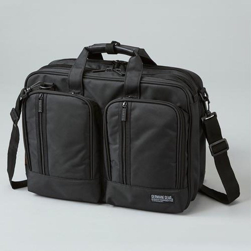 エスコ EA927BE-91 410x310x180mmビジネスバッグ(黒) 1個(ご注文単位1個)【直送品】