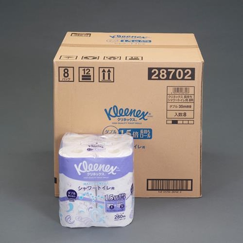 クレシア クリネックス 長持ちシャワートイレ用8R×8P(代引不可) クーポン配布中クレシア クリネックス 長持ちシャワートイレ用8R×8P