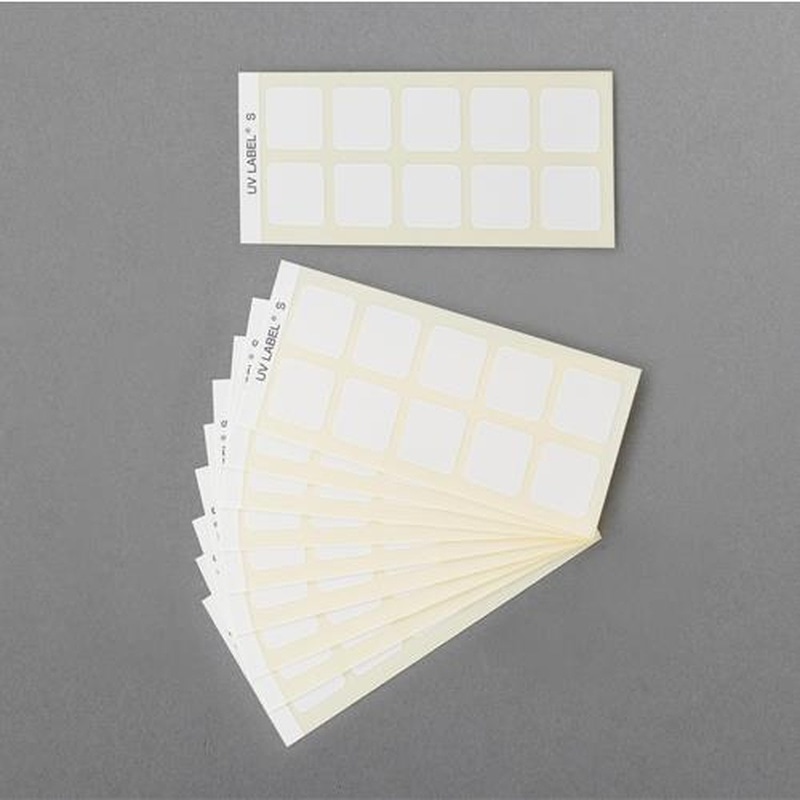 エスコ EA722ZY-3 紫外線検知材(高感度/100枚) 1個(ご注文単位1個)【直送品】