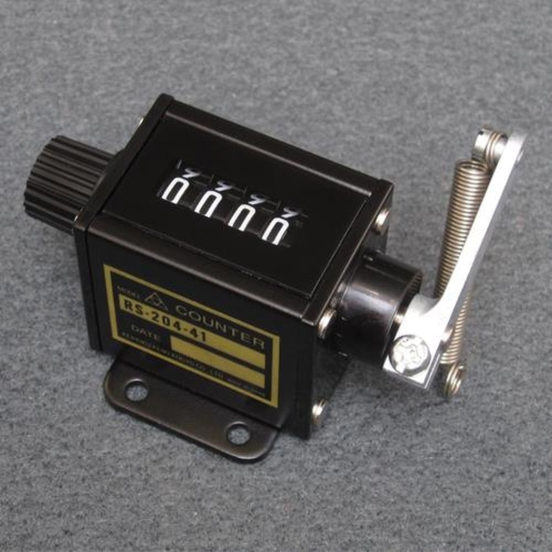 エスコ EA714CA-1[4桁]ラチェット式回転計(右ハンドル/トップゴーイング 1個（ご注文単位1個）【直送品】