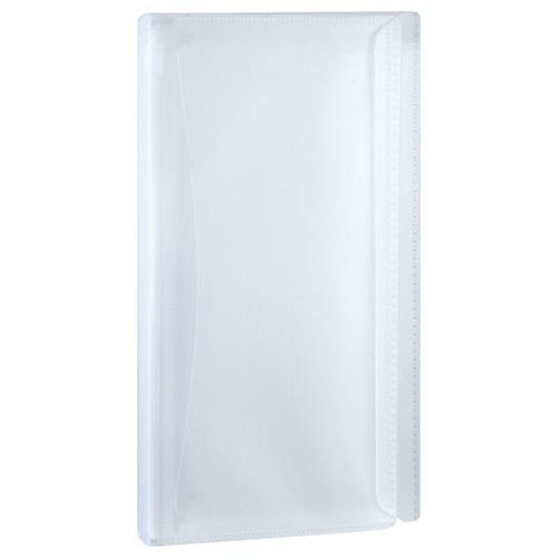 エスコ EA762CB-605 127x10x220mmスリムケース(クリア) 1個(ご注文単位1個)【直送品】