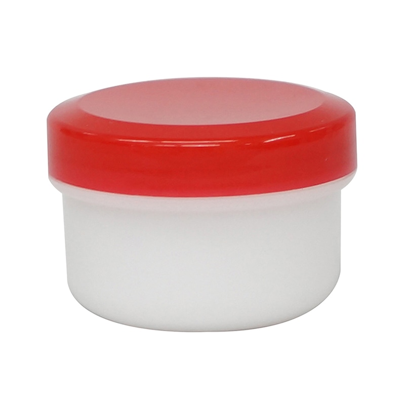 金鵄製作所 軟膏壷 定量タイプ 20ml 赤キャップ 200個/箱（ご