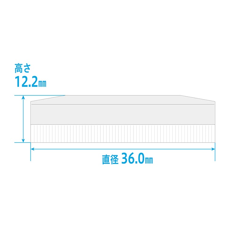 金鵄製作所 軟膏壷 定量タイプ 5ml 浅型 紫キャップ 200個/箱