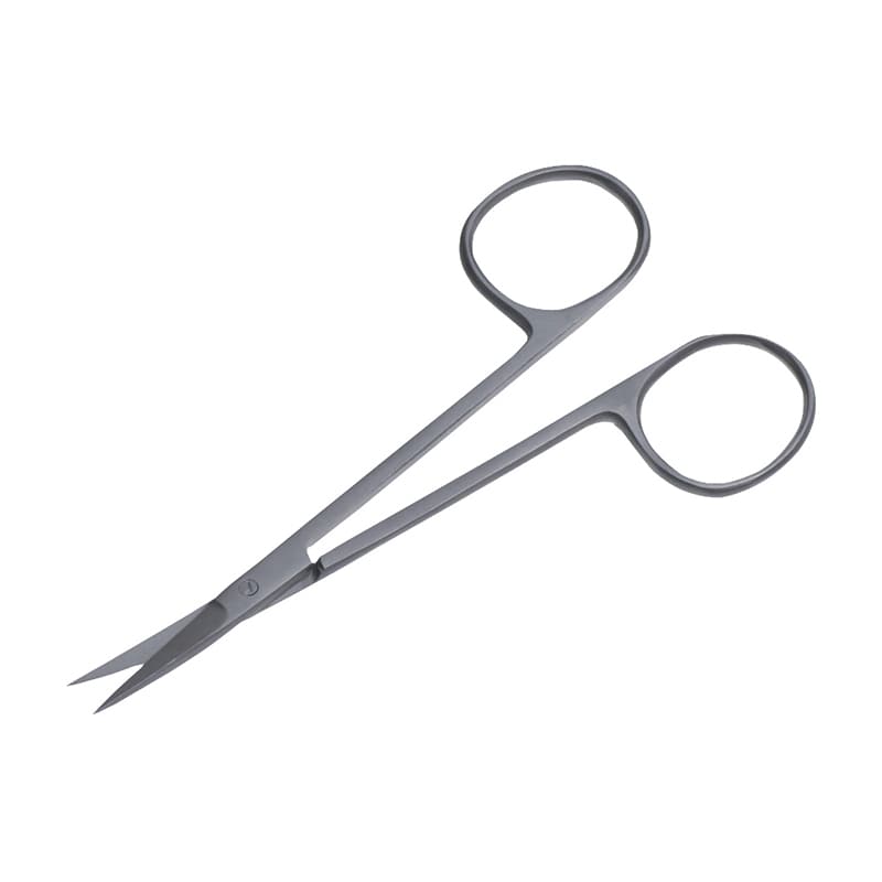 スーパーエコノミー眼科剪刀曲D340-477 11cm  1個（ご注文単位1個）【直送品】