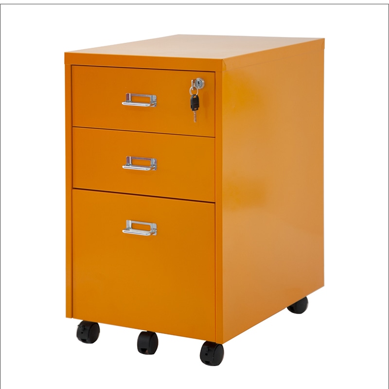 asplund スチールキャビネット　オレンジ asplund スチールキャビネット オレンジ カラースチールキャビネット