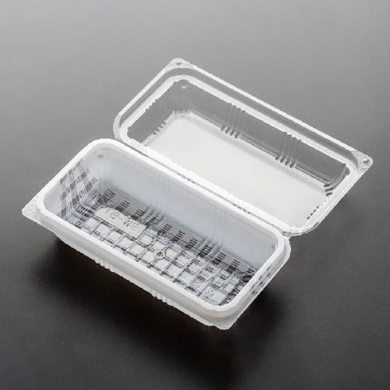 エースパック サンドイッチ容器 SW-51 クロス白 50枚/袋（ご注文単位18