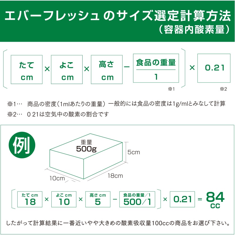 鳥繁産業 脱酸素剤 エバーフレッシュQJ-100 100個/袋 004280386