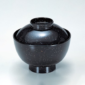 若泉漆器 新越前椀 青貝 W-2-12 1個(ご注文単位1個)【直送品】