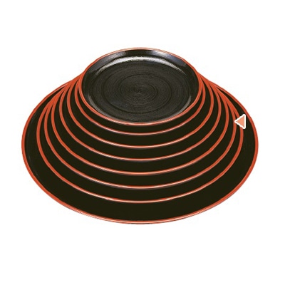 高級　丸盆　値段交渉（歓迎） 丸盆 10.0 象谷 木製 漆塗り FC17-13 漆器の井助