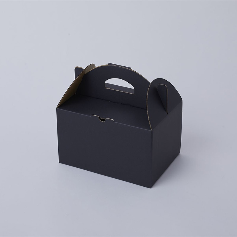 星野 ブドウ2WAYボックス 1kg用 黒　66158 25枚/包（ご注文単位1包）【直送品】