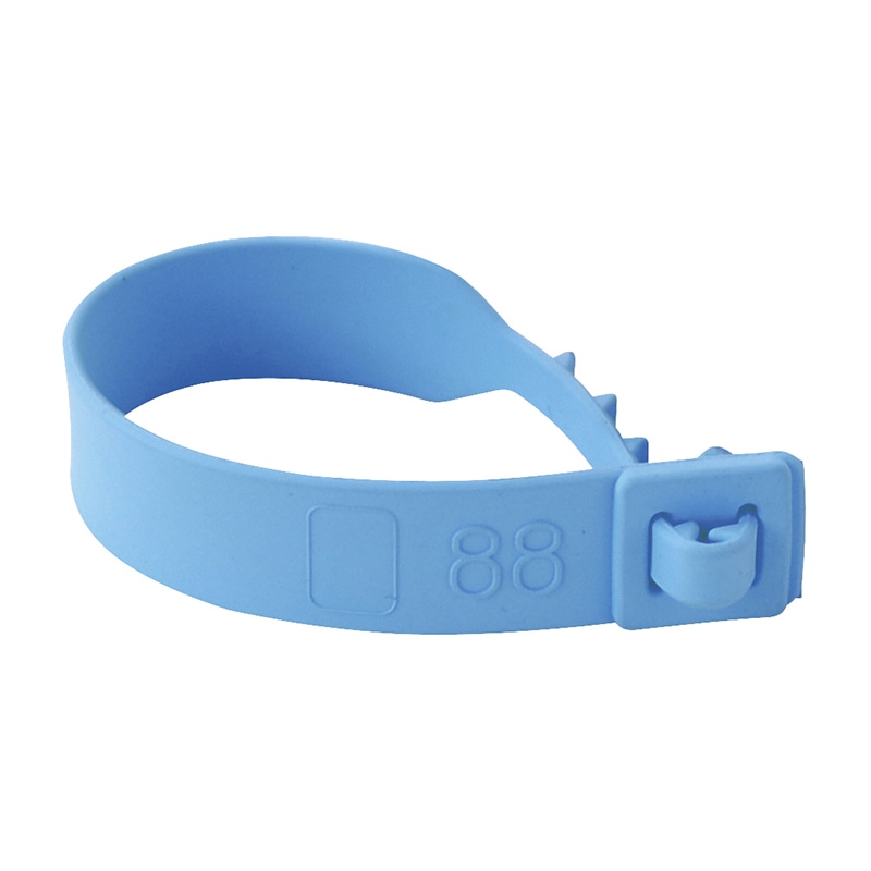 母子ネームバンド 未滅菌 SM-822 100本入 ブルー 1個(ご注文単位1個)【直送品】