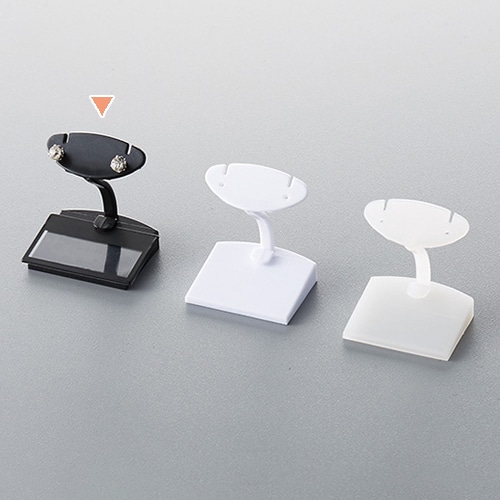 原口 イヤリング・ピアススタンド 黒 1902 1個（ご注文単位10個