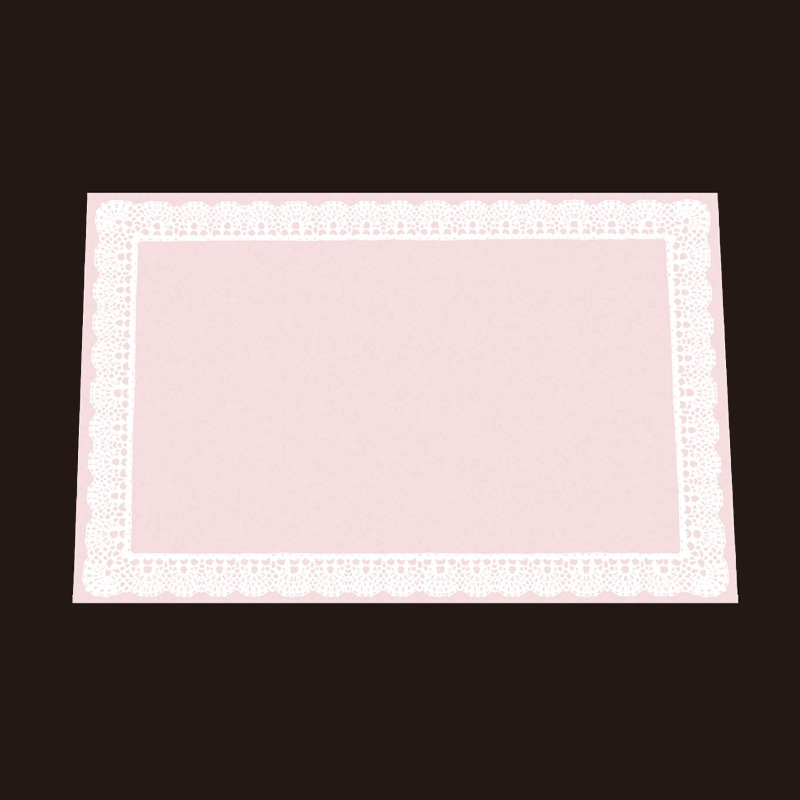 アーテック テーブルマット レースB M TE-M11 ピンク 1冊(ご注文単位1冊)【直送品】