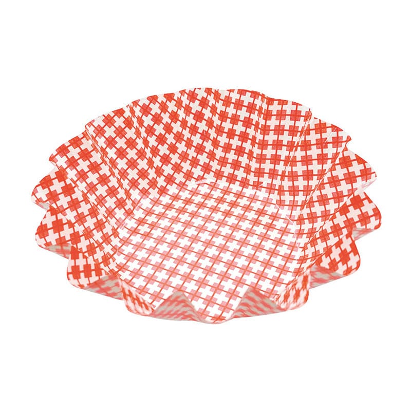 シンメイ NEW純白ペットケース ひまわり 中 チェック柄 赤 1パック(ご注文単位20パック)【直送品】