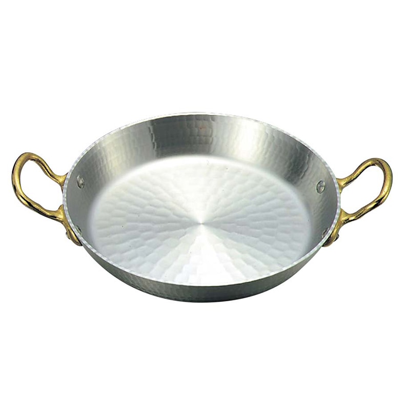 銅製　パエリア鍋 ダンチュウ dancyu 鉄のパエリア鍋28cm ガラス蓋付き 通販