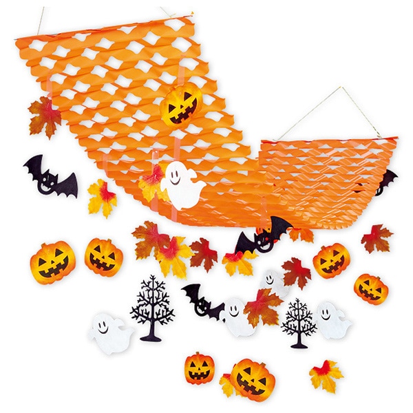 アルファ バリューハロウィンプリーツハンガー SV4-1003 1個(ご注文単位2個)【直送品】