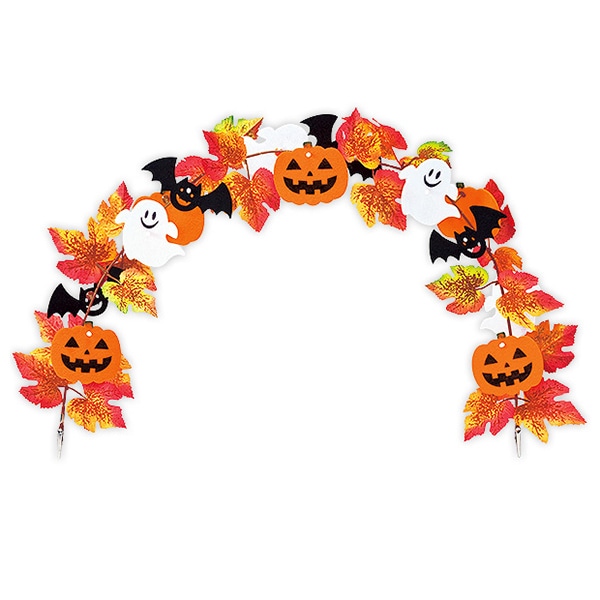 アルファ ハロウィンモチーフアーチクリップ TY4-0107 1本(ご注文単位2本)【直送品】