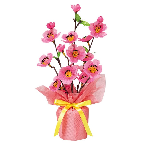 アルファ 桃バリューラッピングポット SV7-0009 1個(ご注文単位5個)【直送品】