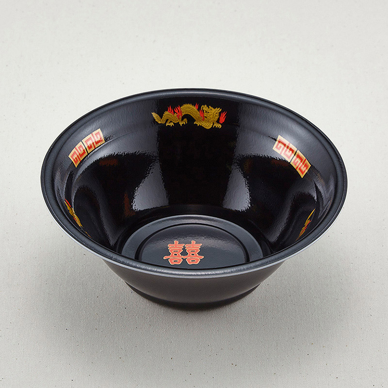 らーめん どんぶり　業務用　使い捨て　VK-770 鳳雷外赤本体　400個 使い捨て ラーメン丼 VK770 鳳雷 黒 蓋付きセット 1340ml（50枚入）\u203b取り寄せ品\u203b出荷に2〜4営業日かかります弁当容器 丼 どんぶり  ラーメン容器 大盛りどんぶり 嵌合フタ付セット　テイクアウト用 お持ち帰り用 業務用 イベント用 | オンラインパック 弁当容器 消耗品