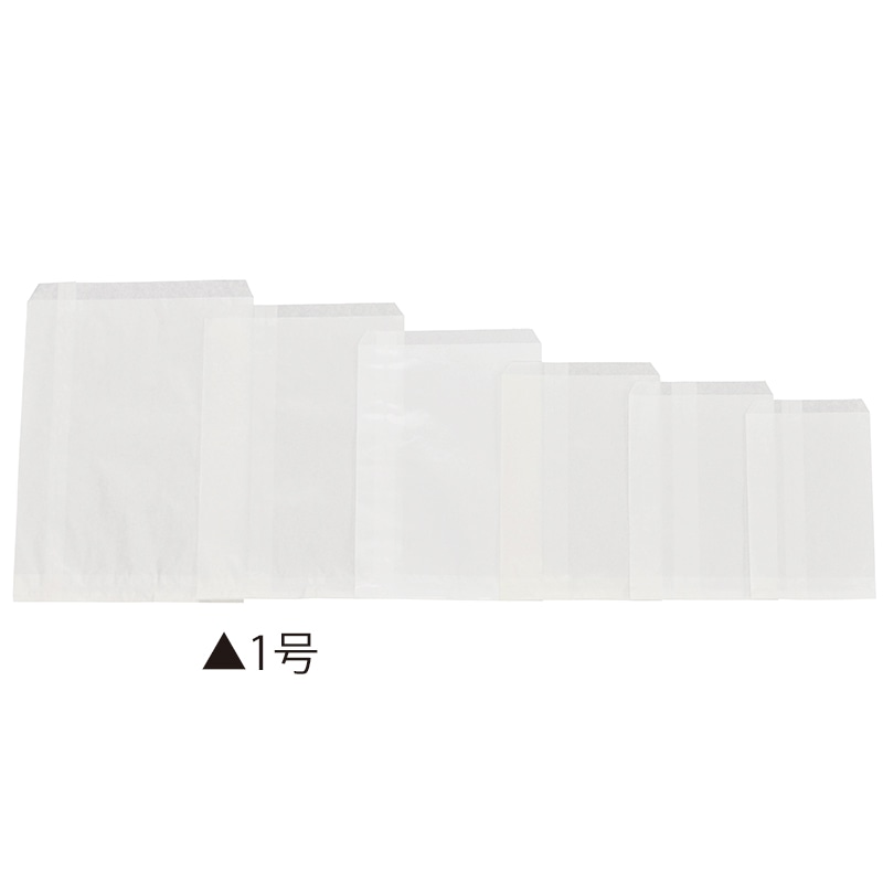 >大阪ポリエチレン販売株式会社 純白平袋　1号  515 2000枚/包（ご注文単位1包）【直送品】