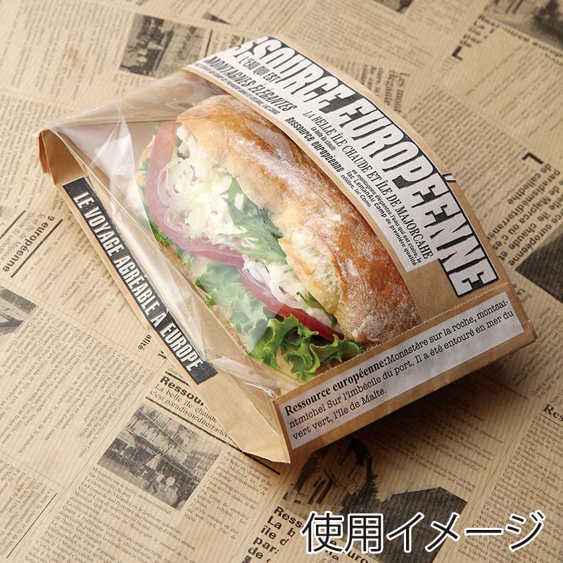 フランスパン袋 No.160 ヨーロピアンフェネット（白 大） 製パン資材 大阪ポリエチレン販売　（地域限定 送料無料）1000枚入 TKG フランスパン袋 ヨーロピアンフェネット白 (100枚入)大 No.160 \u003cbr