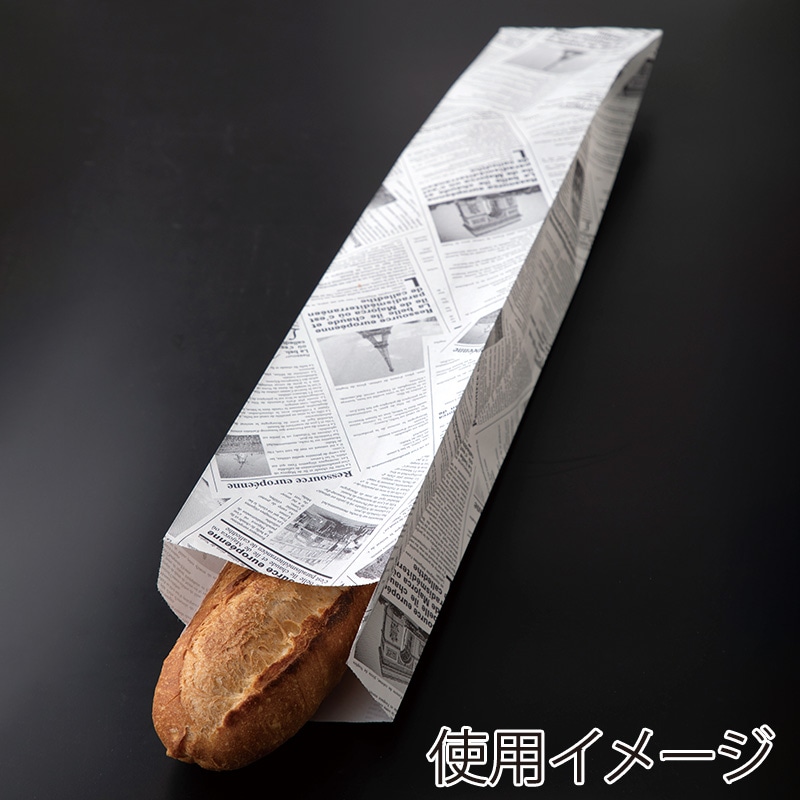 大阪ポリエチレン販売株式会社 フランスパン袋 ヨーロピアン柄