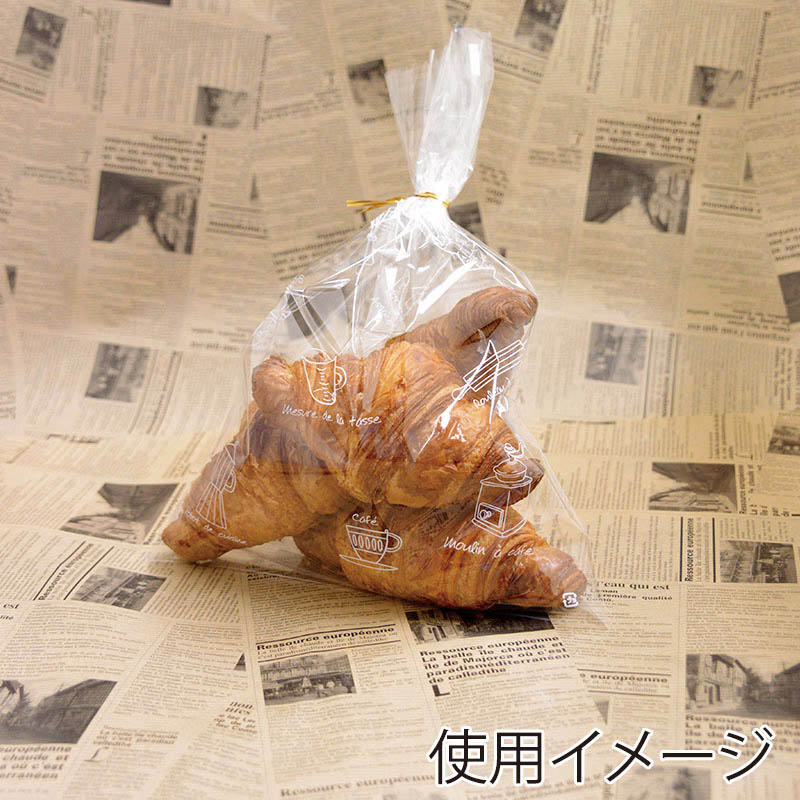 大阪ポリエチレン販売株式会社 OPP袋 キッチン雑貨柄 2744 100枚/袋