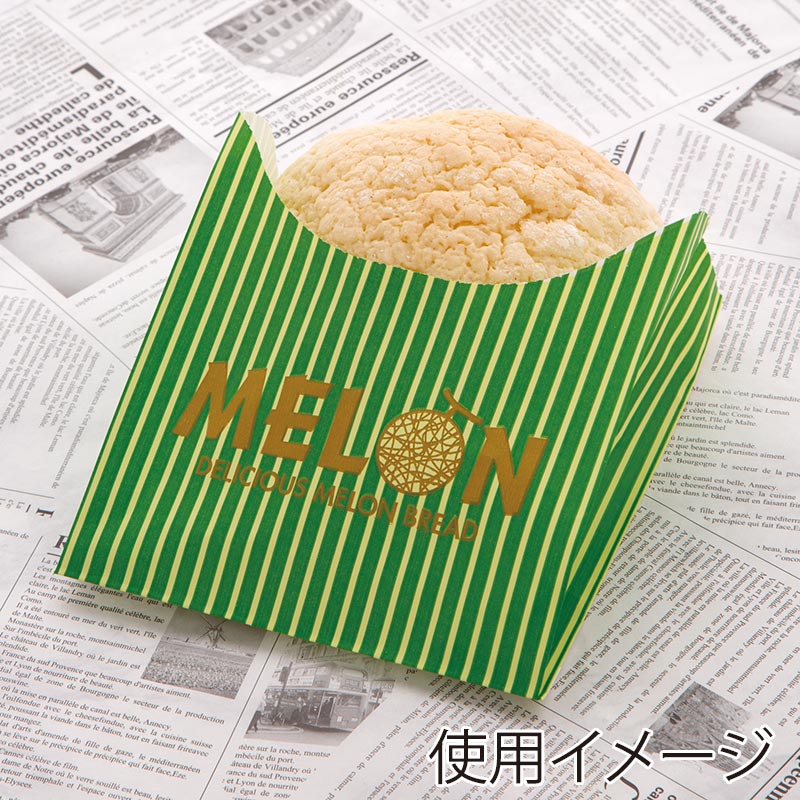 大阪ポリエチレン販売株式会社 耐油袋 プレミアムメロンパン 8990 100