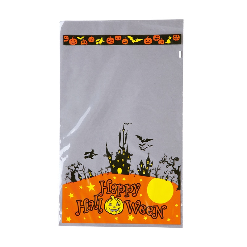 大阪ポリエチレン販売株式会社 一斤袋 ハロウィン 9633 100枚/袋(ご注文単位1袋)【直送品】