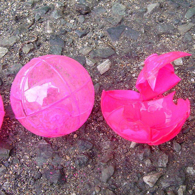 新北九州工業 防犯カラーボール マーキングエッグ 2個入 SS-810