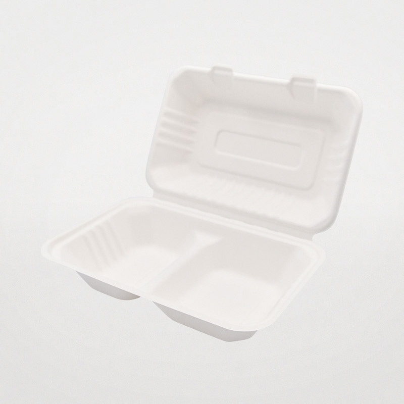 弁当容器 ABランチボックス 240-150-2 50枚/袋(ご注文単位5袋)【直送品】