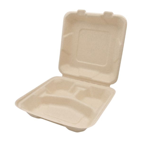 パックスタイル 弁当容器 新BBランチ 200-200-3 00675729 50枚/袋(ご注文単位4袋)【直送品】