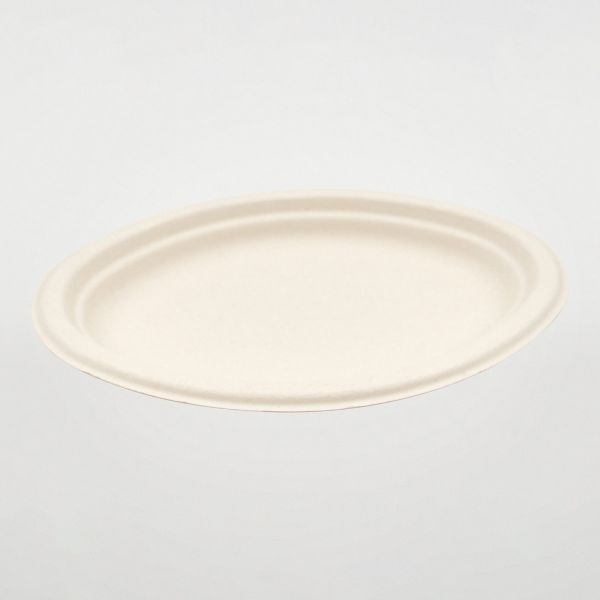 パックスタイル パルプモールド BB楕円プレート 250-190 00709947 50枚/袋(ご注文単位10袋)【直送品】