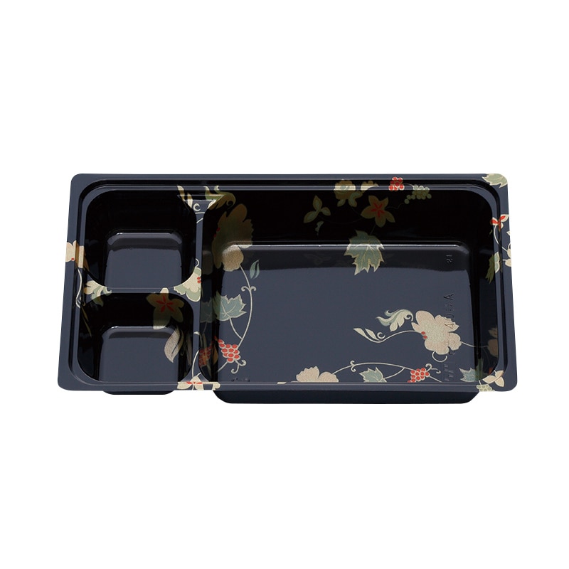 北原産業 紙ボックス二段弁当容器 65-40 こと弁 竹 睦月／はなふさ