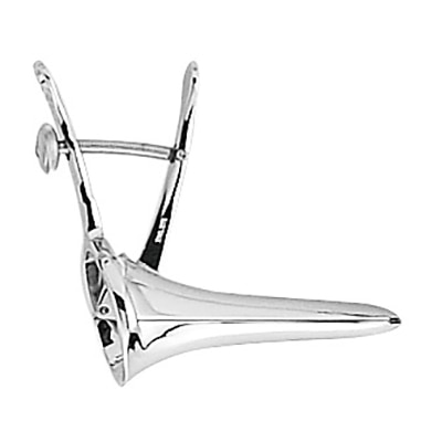 膣鏡 クスコー氏 クローム S 1個(ご注文単位1個)【直送品】