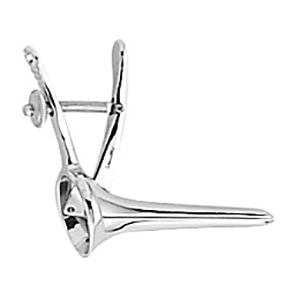 膣鏡 クスコー氏 クローム SSS 1個(ご注文単位1個)【直送品】