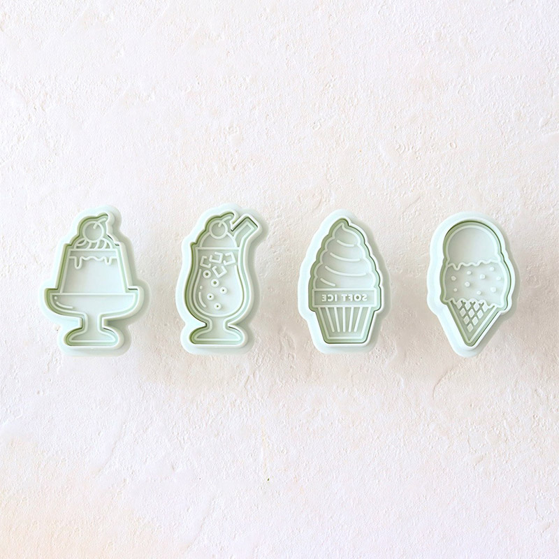 cotta スタンプクッキー型 純喫茶 4種 91017 1個（ご注文単位1個