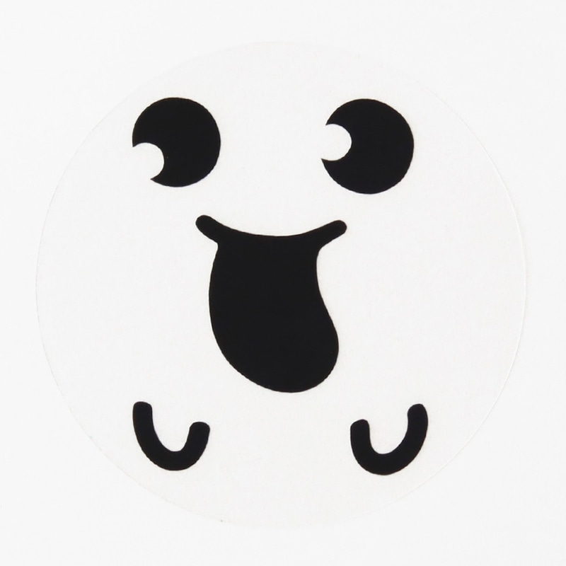 cotta 透明シール おばけ 10片/1枚 99734 10枚/束(ご注文単位1束)【直送品】