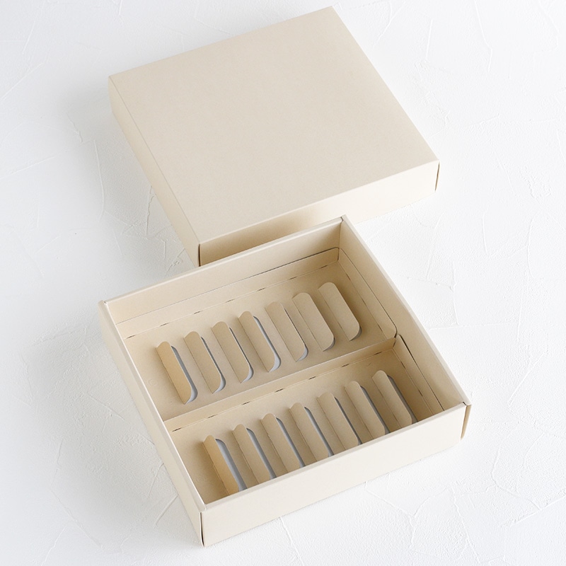 cotta 無地エコギフトBOX M 仕切付 94922 10枚/束